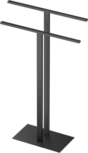 Vista 4 de Gatco 1552C - Toallero doble de pie moderno de 32.50 pulgadas, cromado