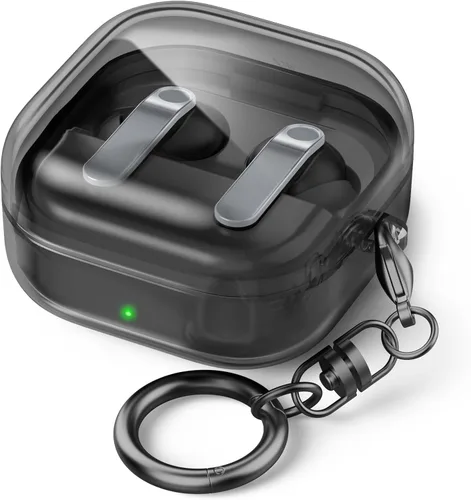 Vista 17 de AhaStyle Compatible con Samsung Galaxy Buds FE/S2 Pro/S2/Live Funda transparente [Anti-amarillamiento] (transparente)