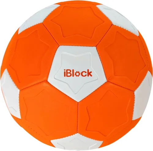 Vista 2 de Pelota de fútbol curvada y paletas portátiles para jugar en interiores y exteriores para niños