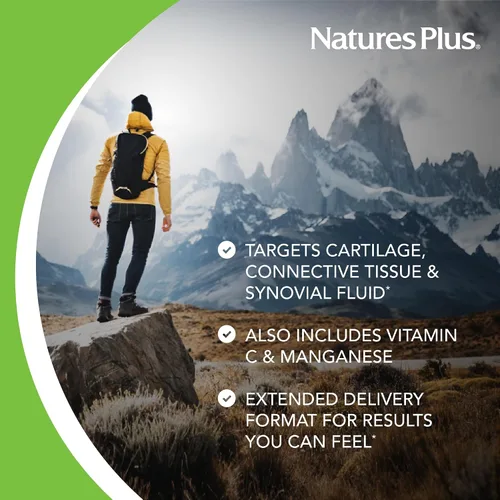 Vista 3 de NaturesPlus Ultra Rx-Joint - 180 tabletas - Apoya la función saludable de las articulaciones - con glucosamina, condroitina y MSM - Sin gluten - 60