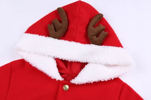 Vista 5 de Costumerry Santa Dress for Girls Christmas Santa Claus Dress Costume