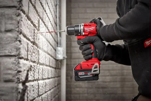 Vista 4 de Milwaukee Eléctrico - Taladro martillo M18COMPACT sin escobilla/destornillador de 1/2 pulgada