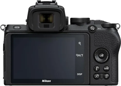 Vista 3 de Nikon Cámara digital sin espejo Z50 con lente de 0.630-1.969 in (1633) + bolsa para cámara + filtro UV de 1.811 in + tarjeta de memoria Extreme PRO