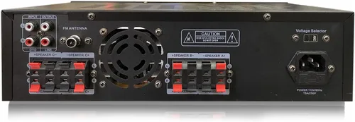Vista 9 de Technical Pro Kit de sistema de cine en casa con receptor Bluetooth de 4