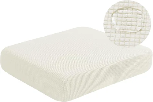 Vista 9 de SICHOWEL Fundas de Cojines de Sofá Repelentes al Agua de Tela Jacquard de Alta Elasticidad Protector de Muebles de Cojines de Silla para Sala