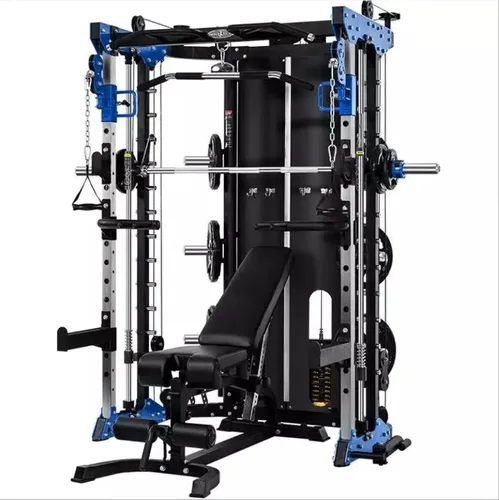 Vista 6 de Smith - Máquina de gimnasia, pesas de 160 kg Negro