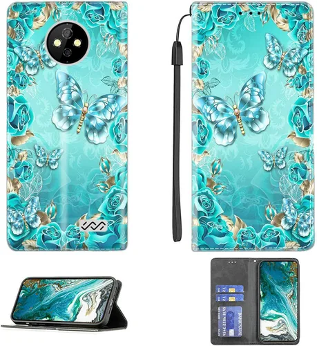 Vista 299 de jioeuinly ATT Motivate 2 - Funda compatible con ATT Motivate 2, funda con soporte abatible y cierre magnético DJS