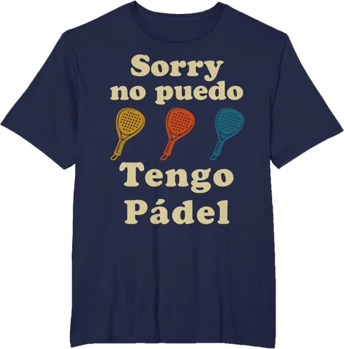 Vista 21 de Funny I Have Padel Player Sport en Español Camiseta Hombre