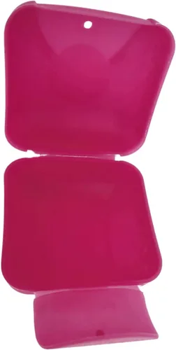 Vista 4 de Estuche portátil de 4 piezas para guardar jabón de viaje, organizador de plástico para el hogar, baño, senderismo, camping y otras actividades al