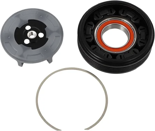Vista 12 de CCIYU Embrague del compresor de aire acondicionado 2016-2018 para Fiat 500X 2.4L 2015-2021 para Jeep Renegade 2.4L AC Compresor para automóvil