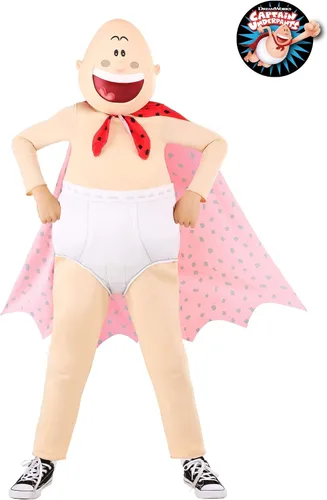Vista 2 de Disfraz de capitán calzoncillos para niños