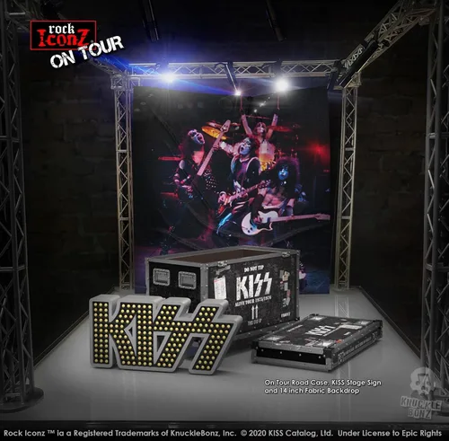 Vista 4 de Knucklebonz KISS Alive! Road Case 'On Tour' coleccionable