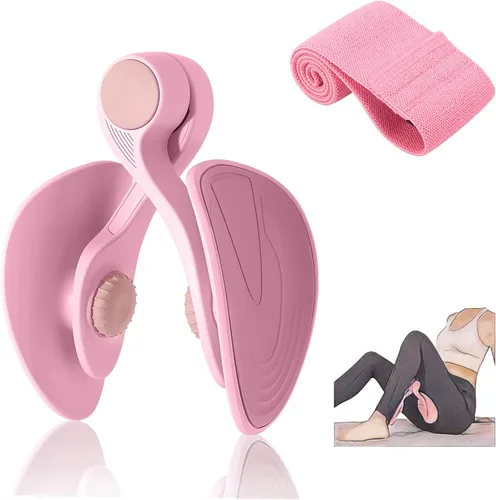 Vista 10 de Tinrief Entrenador de muslos Kegel, entrenador de suelo pélvico, entrenador de Kegel para rehabilitación posparto, tonificador de la parte interna