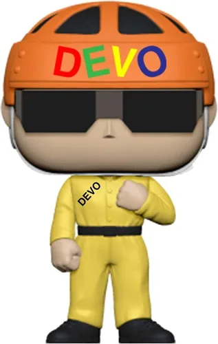 Vista 2 de Funko Pop! Rocks: Devo - Satisfacción (Traje amarillo)