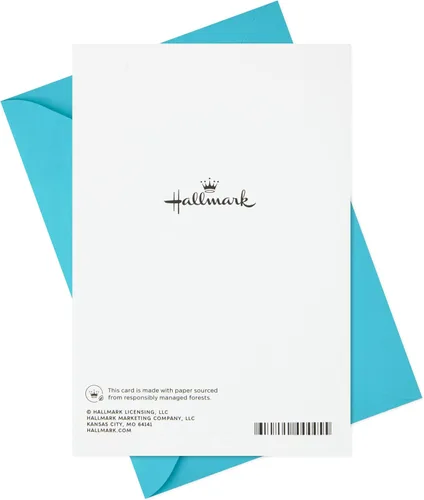 Vista 6 de Tarjeta de aniversario Hallmark para esposo, esposa, novio, novia (Vayan juntos) Foil Accented, Cream Card, Coordinating Envelope, High Quality