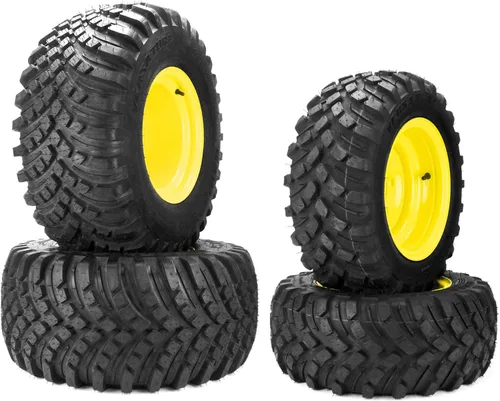 Vista 2 de MowerPartsGroup (4) Conjuntos de neumáticos Versa Turf 26x12.00-12 18x8.50-10 para John Deere TCU20390 LVA20123