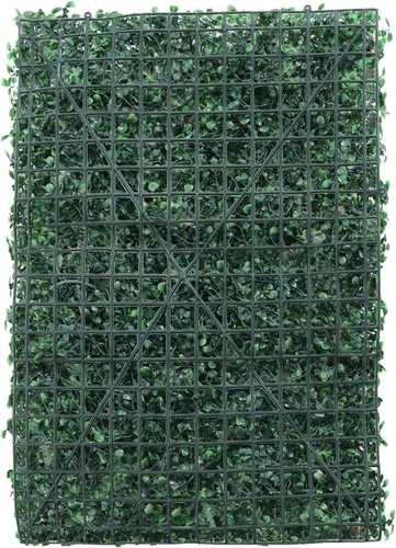 Vista 7 de Paneles de flores artificiales para decoración de pared, 6 piezas de rosas falsas, peonía, eucalipto, telón de fondo de pared de rosas para fiesta 6