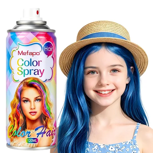 Vista 18 de Spray de color rojo para el cabello temporal para niños, mujeres y hombres