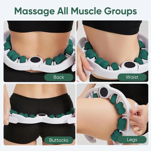 Vista 7 de Herramienta de masaje de celulitis para piernas, masajeador en forma de anillo que se adapta a las piernas, desmontable en herramientas
