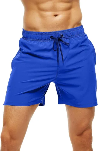 Vista 2 de Traje de baño para hombre, para gimnasio, atletismo, entrenamiento, correr, deportes, golf, descanso, ropa casual de verano y playa