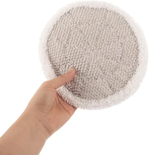 Vista 4 de 2pcs Reusable Steam Mop Pad Replacement Washable High Absorbency Cotton Cloth Cleaning Pads for Floor Steam Cleaner Compatible Models S7001 S8201