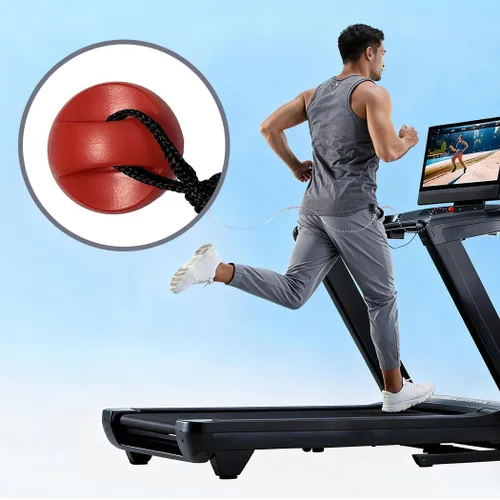 Vista 4 de OFTAITP - Llave de seguridad para caminadora compatible con cintas de correr NordicTrack, clip de seguridad magnético de repuesto para caminar