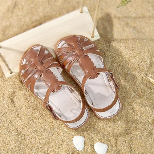 Vista 7 de Kiderence Toddler Girls Sandals Little Girls Kids Summer Shoes Toddler Sandals