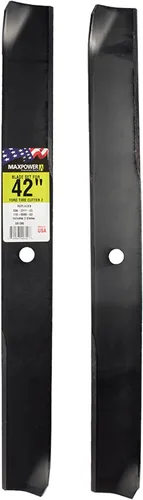 Vista 5 de MARASTAR Paquete de montaje de neumáticos para cortacésped de ajuste universal con cuchillas Toro de corte Maxpower de 42 pulgadas