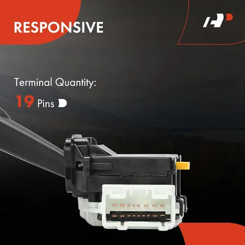Vista 6 de Interruptor de señal de giro A-Premium, interruptor multifunción de atenuación de faros compatible con Subaru Forester 2009-2013, Impreza 2008-2014
