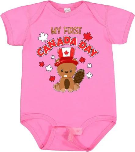 Vista 35 de inktastic My First Canada Day Baby Bodysuit