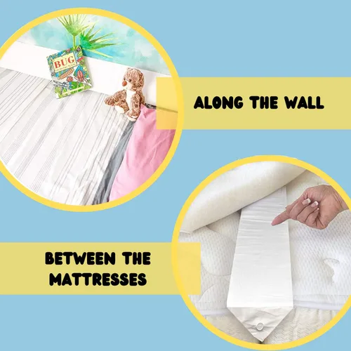 Vista 5 de SnugStop La Cuña Original para Cama Relleno de Espacio Entre Tu Cabecero y Colchón Almohada en Forma de Triángulo Relleno de Cama