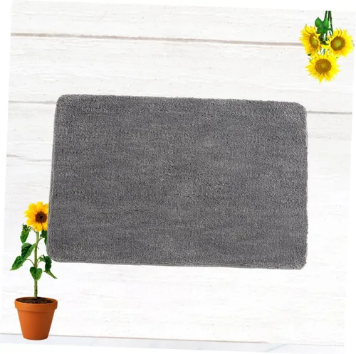 Vista 2 de Unomor Tapete de baño absorbente para puerta de interior, tapete de baño absorbente, tapete interior para puerta interior, interior, interior, Gris