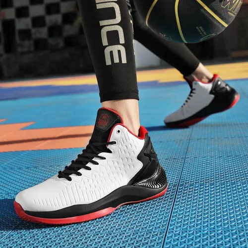 Vista 7 de Beita - Tenis de baloncesto para hombre, transpirables, antideslizantes.