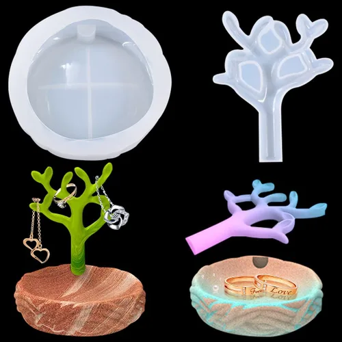 Vista 8 de Rolin Roly 2 moldes de resina para posavasos, molde de silicona, molde en forma de corazón, hipopótamo, moldes epoxi para fundición, portavelas