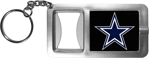 Vista 15 de Siskiyou Sports NFL unisex-adult Flashlight Key Chain With Bottle Opener