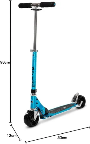 Vista 9 de Micro Kickboard Rocket Kick Scooter Edades 8-Adolescente