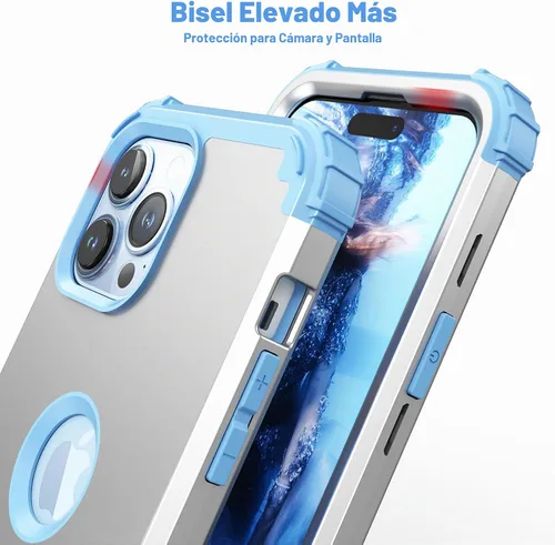 Vista 7 de IDweel Funda para iPhone 14 Pro Max con protector de pantalla para mujer, 3 en 1, a prueba de golpes, ajuste delgado, híbrida, resistente, cubierta