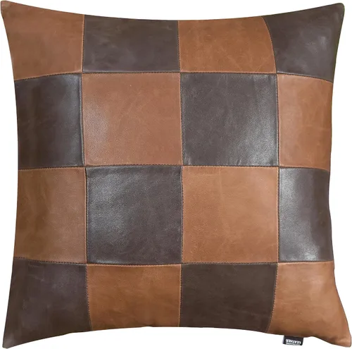 Vista 54 de Funda de almohada de piel de cordero – Funda de cojín decorativa para sofá – Fundas para sala de estar y dormitorio, 22 x 22 pulgadas – Paquete de 2