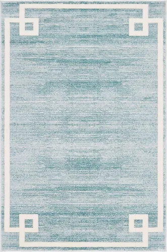 Vista 29 de Unique Loom Colección Uptown de Jill Zarin - Alfombra moderna con textura de estilo griego, color beige (1.25 x 1.85 m)