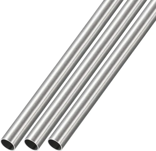 Vista 24 de METALLIXITY Tubo de acero inoxidable 304 (0.079 in de diámetro x 0.006 in de pared T x 9.843 in de largo), 3 piezas, tubo recto - para muebles