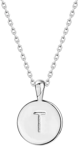 Vista 79 de PAVOI - Collar con dije de letra inicial chapado en oro de 14 quilates para mujer Collar con inicial alfabética de oro