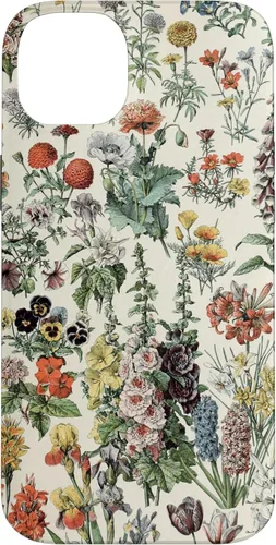 Vista 15 de Cute Flowers Vintage Botanical Flower Illustration Case for iPhone 17