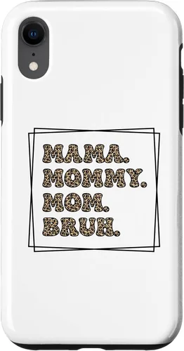 Vista 24 de Mama Mommy Mom Bruh Groovy Mommy Funny Mom Mothers Day Case for iPhone 16
