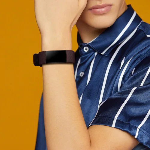 Vista 6 de Paquete de 3 correas deportivas compatibles con Fitbit Charge 4, correas de repuesto ajustables de silicona suave para Fitbit Charge 4/Fitbit Charge