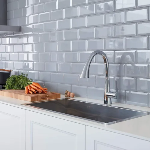 Vista 11 de Grohe 32298003 Zedra Grifo de cocina con triple rociador extraíble de una sola manija en cromo Starlight Cromado