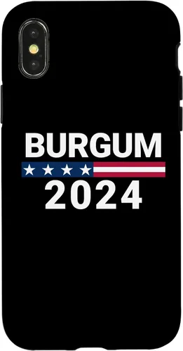 Vista 4 de Funda para iPhone 15 Doug Burgum 2024, Doug Burgum para las elecciones presidenciales 2024