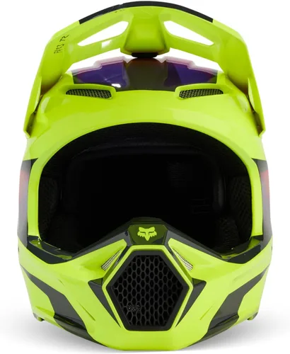 Vista 7 de Fox Racing Casco de motocross unisex V1, amarillo, XL