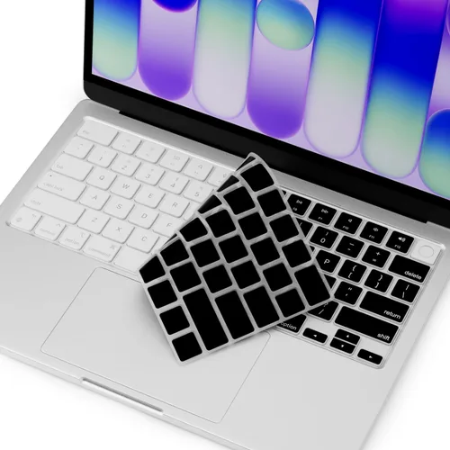 Vista 12 de ProElife Funda de teclado para MacBook Neo de 13 pulgadas A18 Pro A3404 Azul Degradado