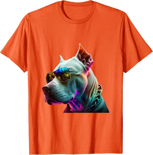 Vista 71 de Dogo Argentino Dogs Dogo Argentinos Camiseta, Negro
