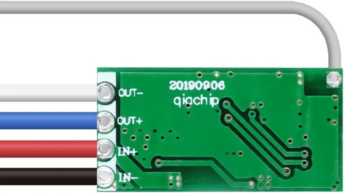 Vista 3 de QIACHIP Interruptor de Control Remoto RF Inalámbrico Universal de 433MHz DC 6V 12V 24V 1CH Canal Relé Interruptores de Control Remoto RF Inalámbrico